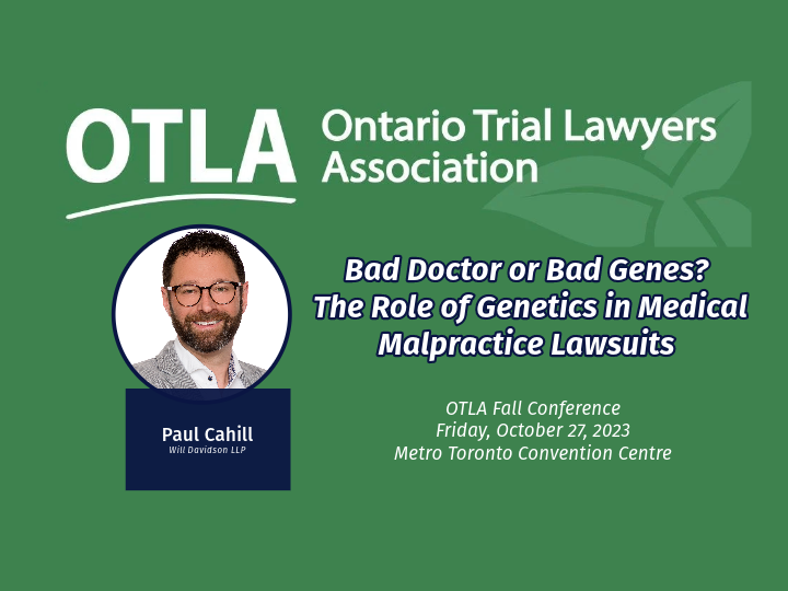 OTLA - Bad Doctor or Bad Genes