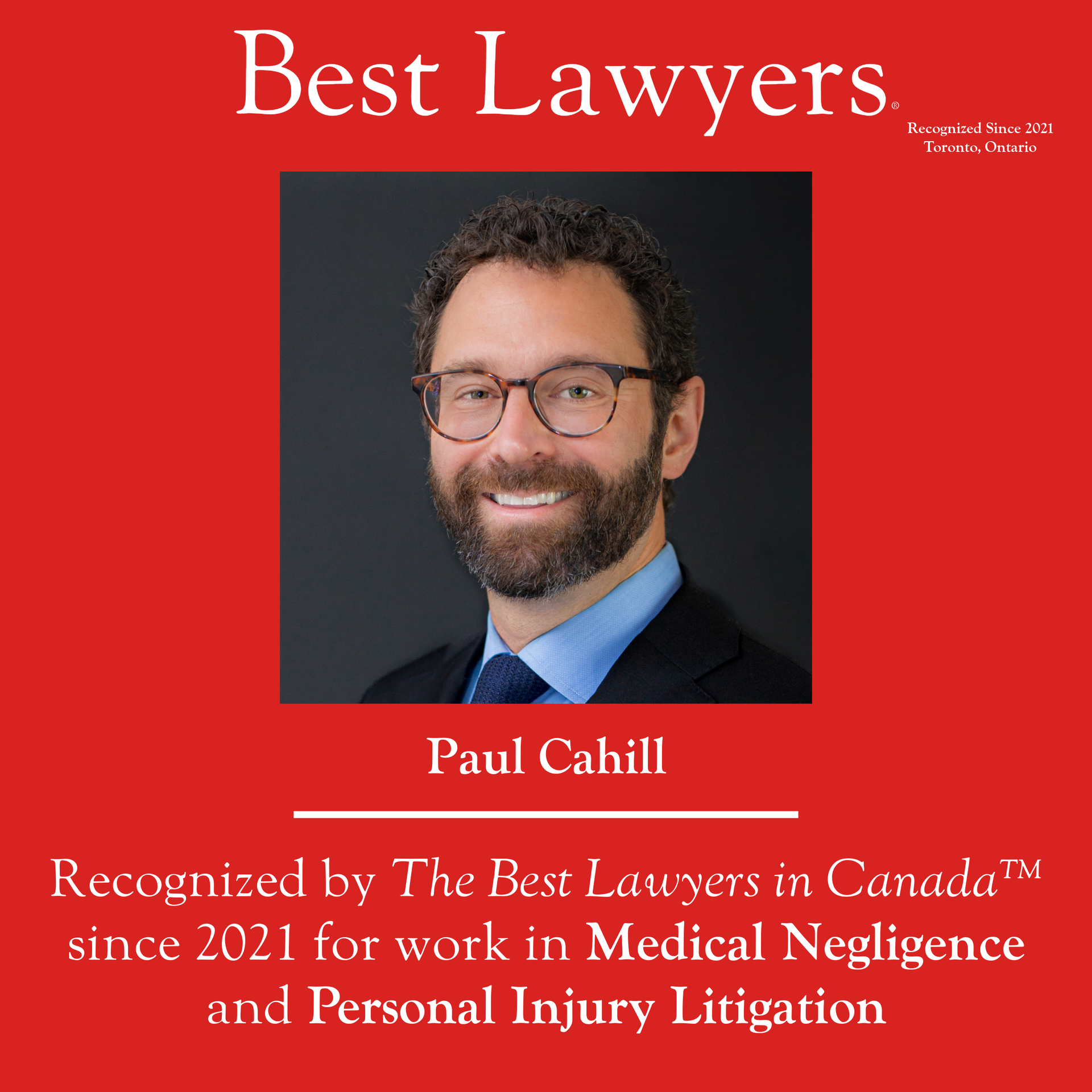 Paul Cahill - Best Lawyers Badge