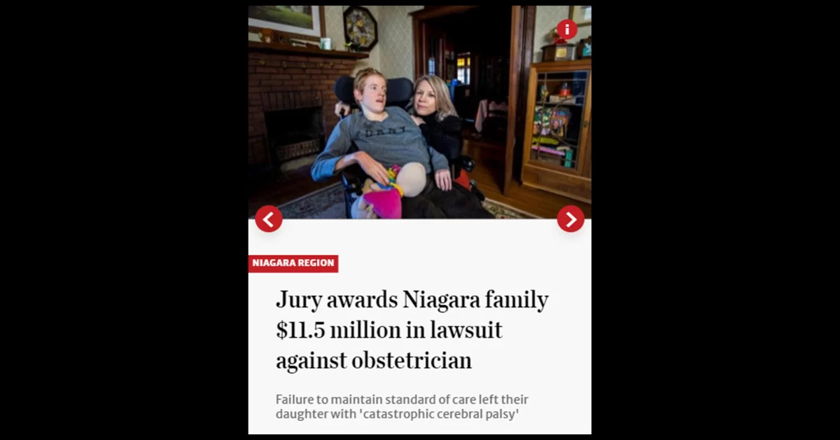 Niagara Region news article of Woods trial